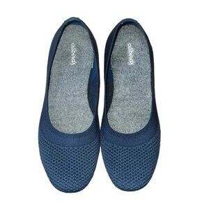Allbirds Tree Breezers Blue Flats Size 8